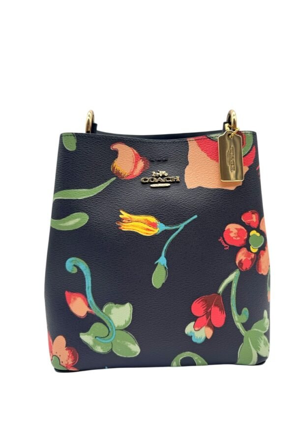 COACH - TOWN BUCKET FLORAL BAG - Image 12